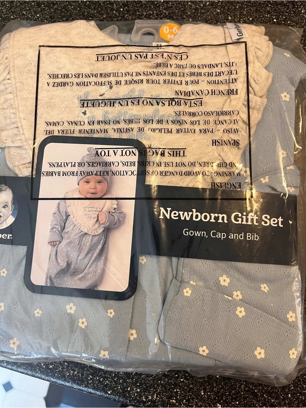 Carters soft swaddle